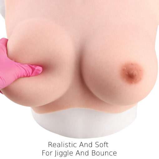 Silicone Teardrop Breast Plate Realistic And Soft