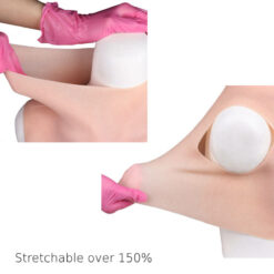 Silicone Teardrop Breast Plate Stretchability