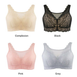 Wireless Insert Pocket Bra For ABC Cups Breast Forms Color Group