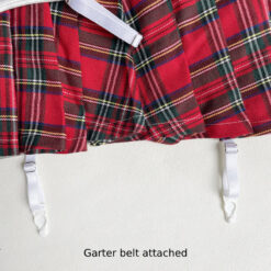 Naughty School Girl Outfit Bra & Skirt Costume Detail 2