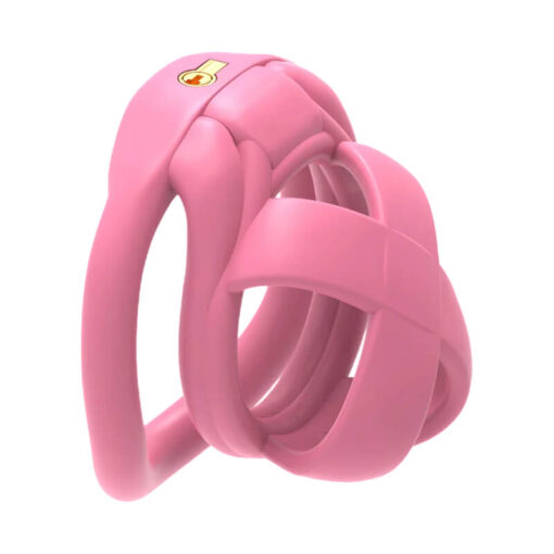 Cobra 3D Comfortable Chastity Cage Pink Small