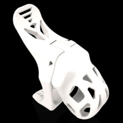 Dovetail Chastity Cage White Side 1