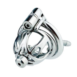 Keyless Anti-pullout Permalock Chastity Cage Side 4