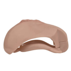 Realistic Vagina Shaped Sissy Chastity Cup Brown Side