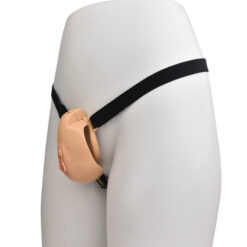 Realistic Vagina Shaped Sissy Chastity Cup Complexion Waist Strap