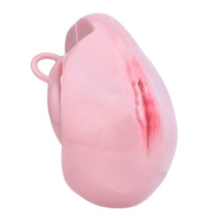 Realistic Vagina Shaped Sissy Chastity Cup Pink Front