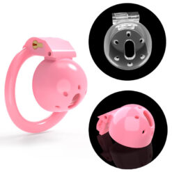 Small Nub Chastity Cuck Cage Detail