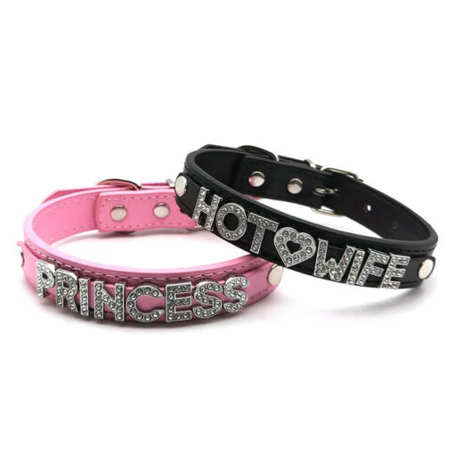 Puppy Play Collar With Custom Words