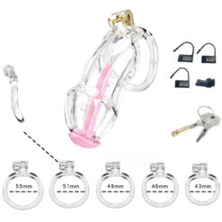 Sissy Princess Resin Chastity Cage Accessories