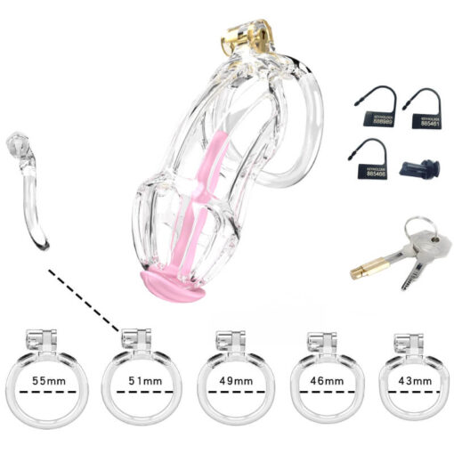 Sissy Princess Resin Chastity Cage Accessories