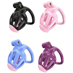 Sissy Princess Resin Chastity Cage With Urethral Tube Color Group
