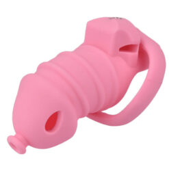 Double Locked Secure Silicone Holy Trainer Pink