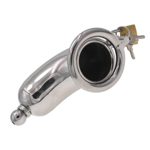 Full Enclosed Steel Urethral Chastity Tube Bottom