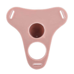 Strap On Soft Silicone Realistic Penis Sleeve Chastity Cage Nano Back
