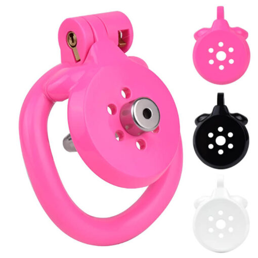 Lightweight Resin Flat Chastity Cage All Color Group
