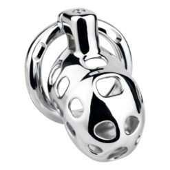 Lightweight Aluminum Alloy Chastity Cage Front