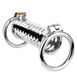 Metal Double Ended Chastity Cage Round Ring