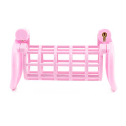 Resin Double Ended Chastity Cage Pink