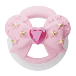 Kawaii Pink Bow Micro Chastity Cage Front